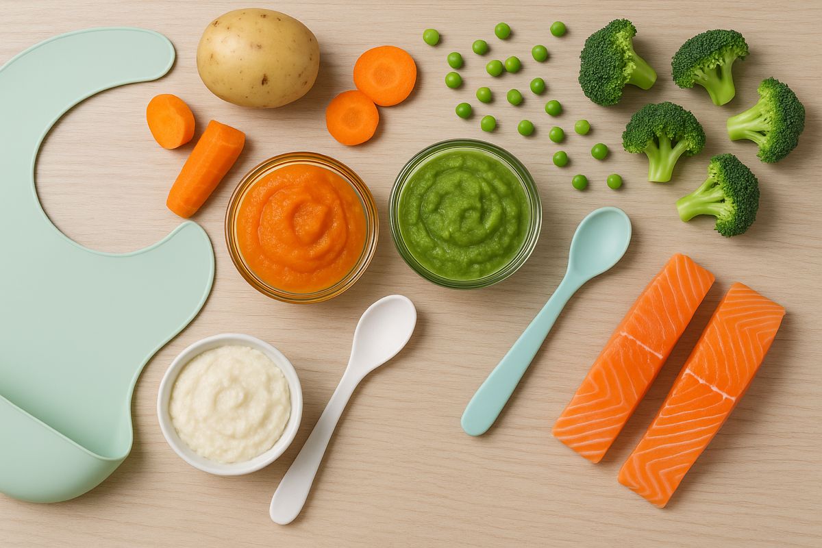 Få tips på bra recept på barnmat till både barn och bebis